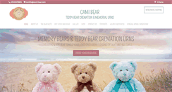 Desktop Screenshot of cami-bear.com